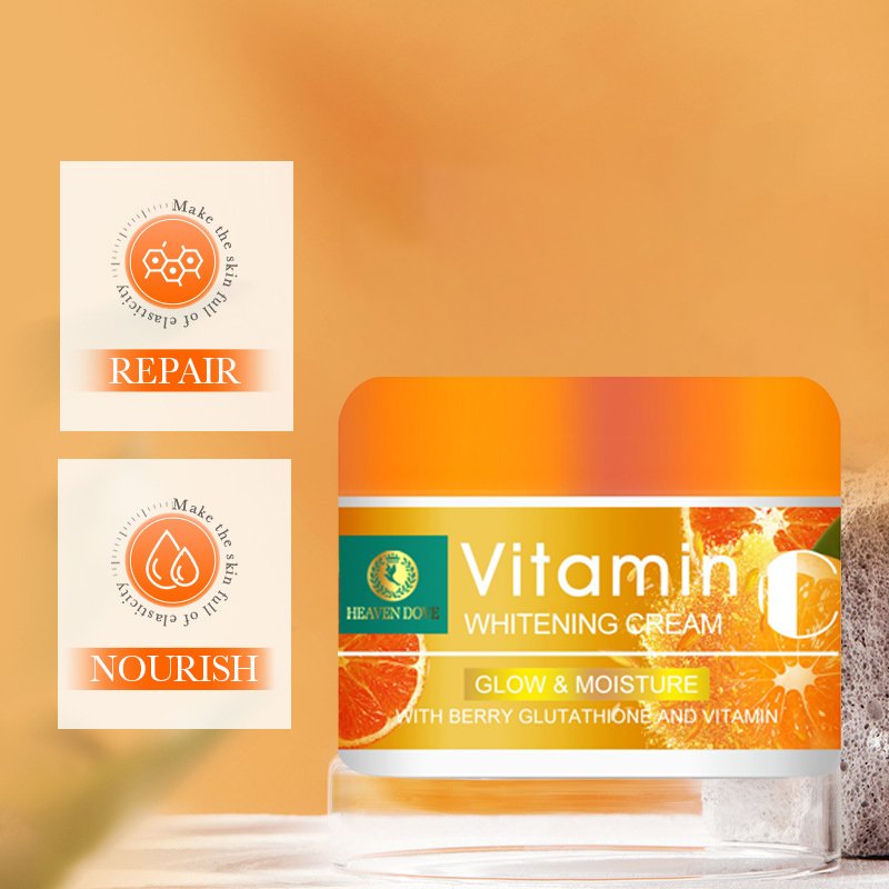 HEAVEN DOVE 120g Organic Vitamin C Bleaching Lightening Face Whitening Cream Whitening Face Cream For Black Skin