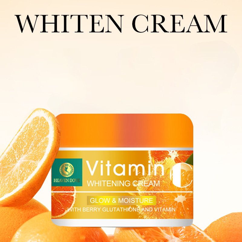 HEAVEN DOVE 120g Organic Vitamin C Bleaching Lightening Face Whitening Cream Whitening Face Cream For Black Skin