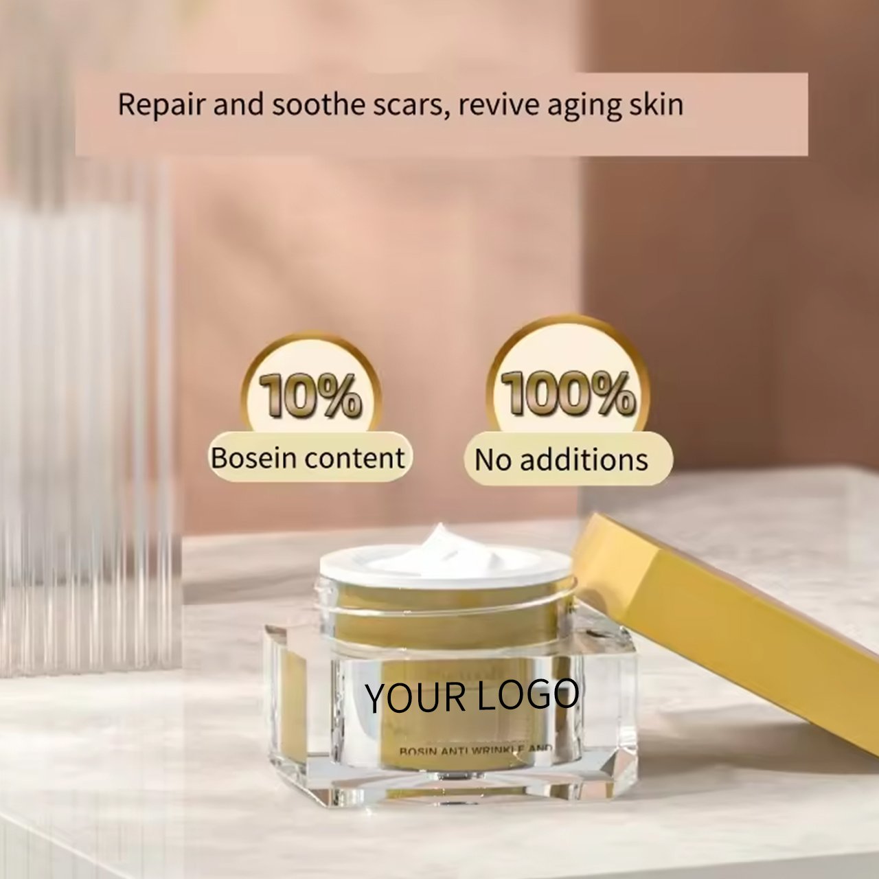 PINHE Customized logo and packaged private label service Anti-wrinkle and Anti wrinkle and firming face cream for women and man