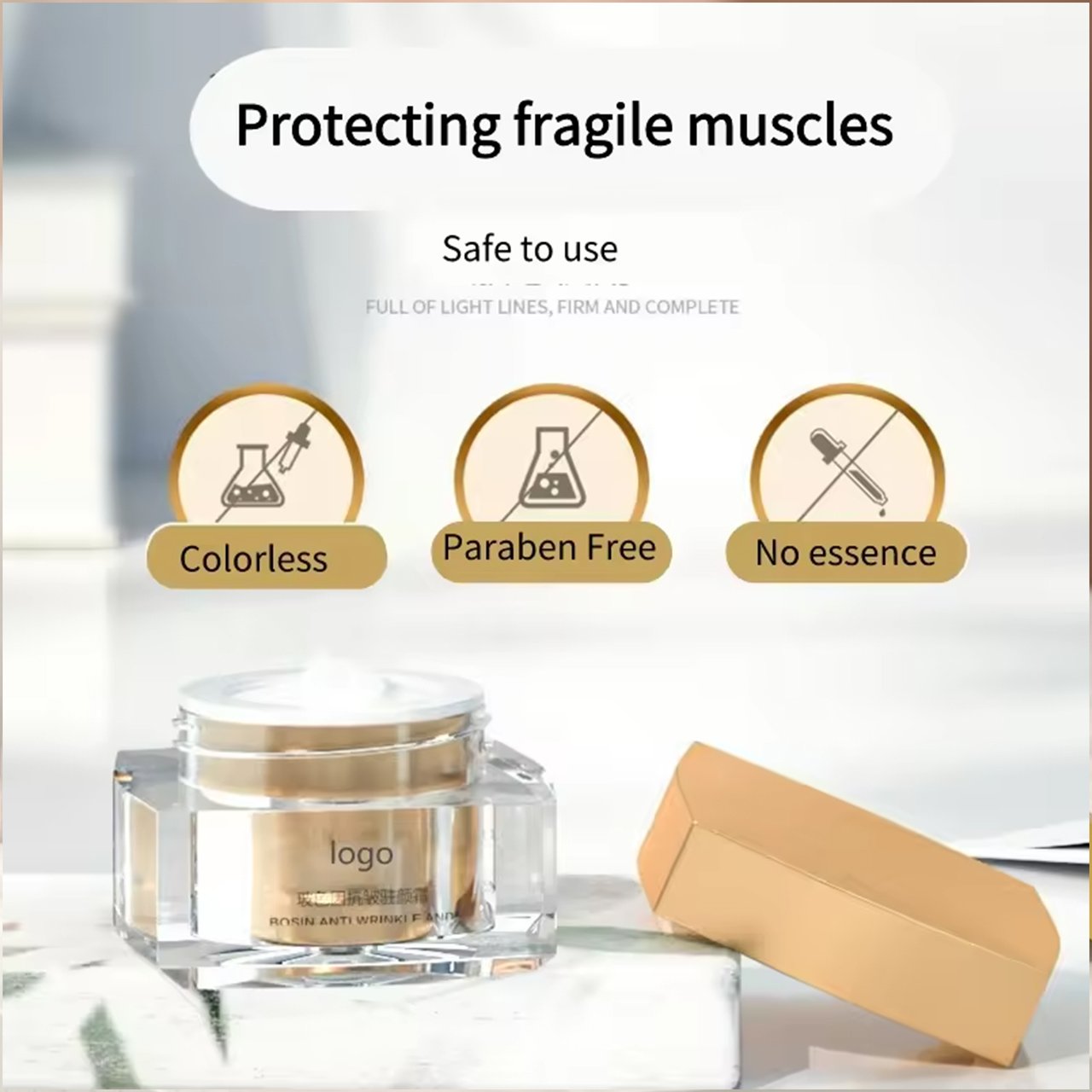 PINHE Customized logo and packaged private label service Anti-wrinkle and Anti wrinkle and firming face cream for women and man