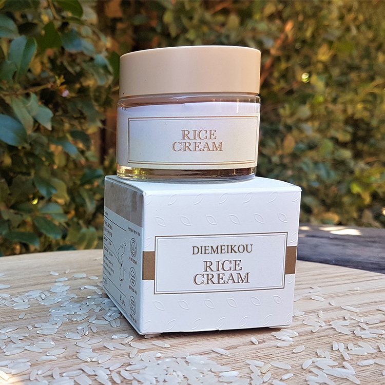 Rice Whitening Cream Face Moisturizing Anti Wrinkle Anti Aging Face Fine Lines Acne Skin Care Rice Cream