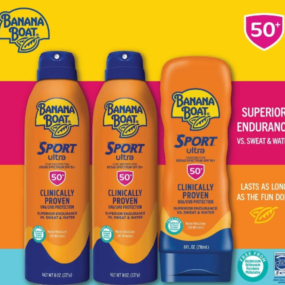 BANANA BOAT Sunscreen Lotion Spray GM X 12 SPORT ULTRA SPF100 High-performance All Skin Types Lightweight Day Face Cream