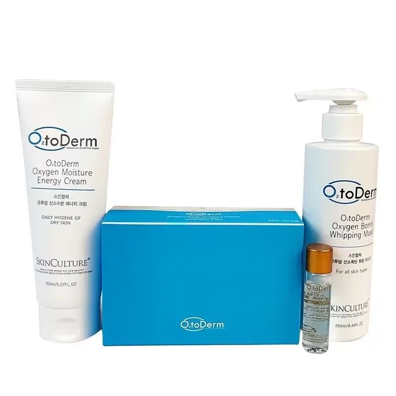 O2toderm Products Face Cream Skin Clearing Oxygen Facial Spray Serum Skin Rejuvenation Facial Liquid