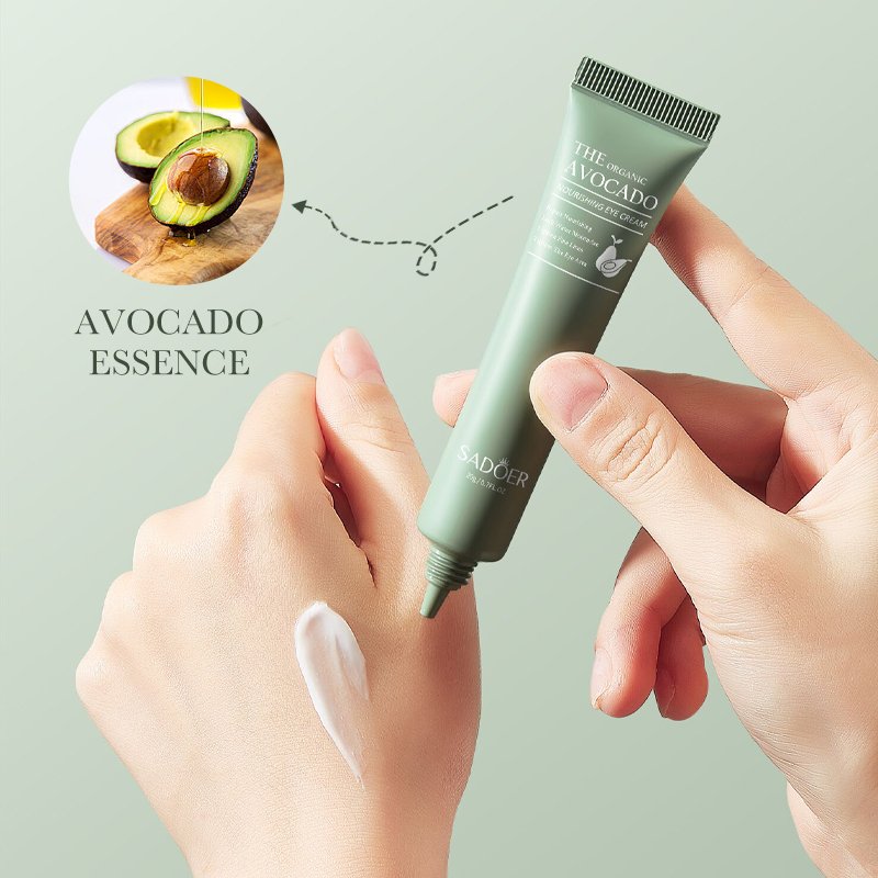 Avocado Natural Organic Facial Serum Face Cream Lotion Scrub Exfoliator Body and Hands Care Anti-Aging Whitening Skin Care Set