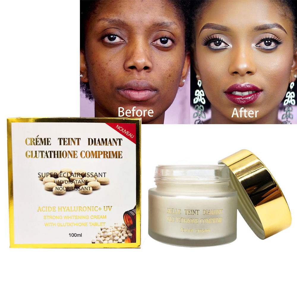 Private Label Natural Organic HA Complexion Gluta Tablet Hydra Beauty product Moisturizer Whitening Face Cream