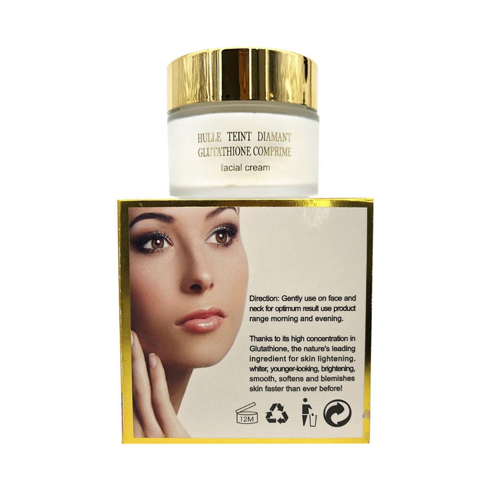 Private Label Natural Organic HA Complexion Gluta Tablet Hydra Beauty product Moisturizer Whitening Face Cream