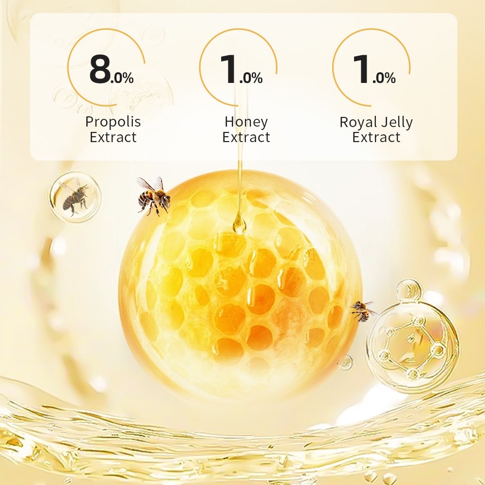 Customize Korean Skin Care Best Brightening Propolis Cream Hydrating Day Night Moisturizer Light Face Cream for Glowing Skin