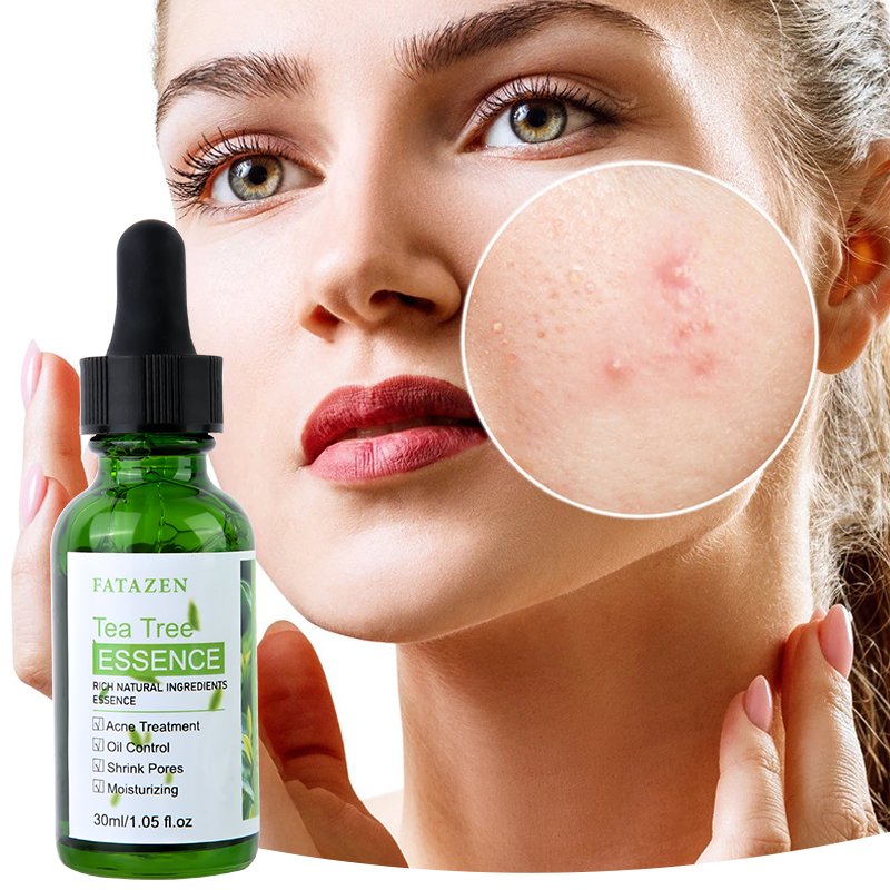 Beauty Products Face Care Brightening Green Tea Anti-acne Serum OEM ODM Hydrating Skincare Tea Tree Facial Serum