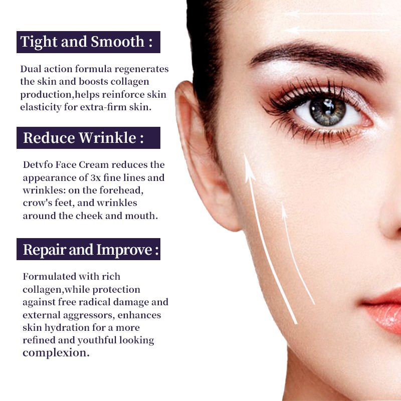 High Quality Tightening Natural Organic Moisturizer Anti Aging Cream Wrinkles Wrinkle Remover Face Cream