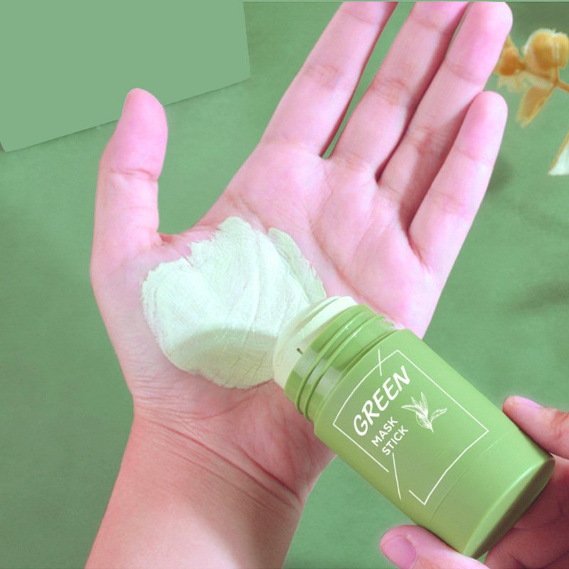 wholesale blackhead remover deep cleansing facial clay green tea eggplant mask stick for face
