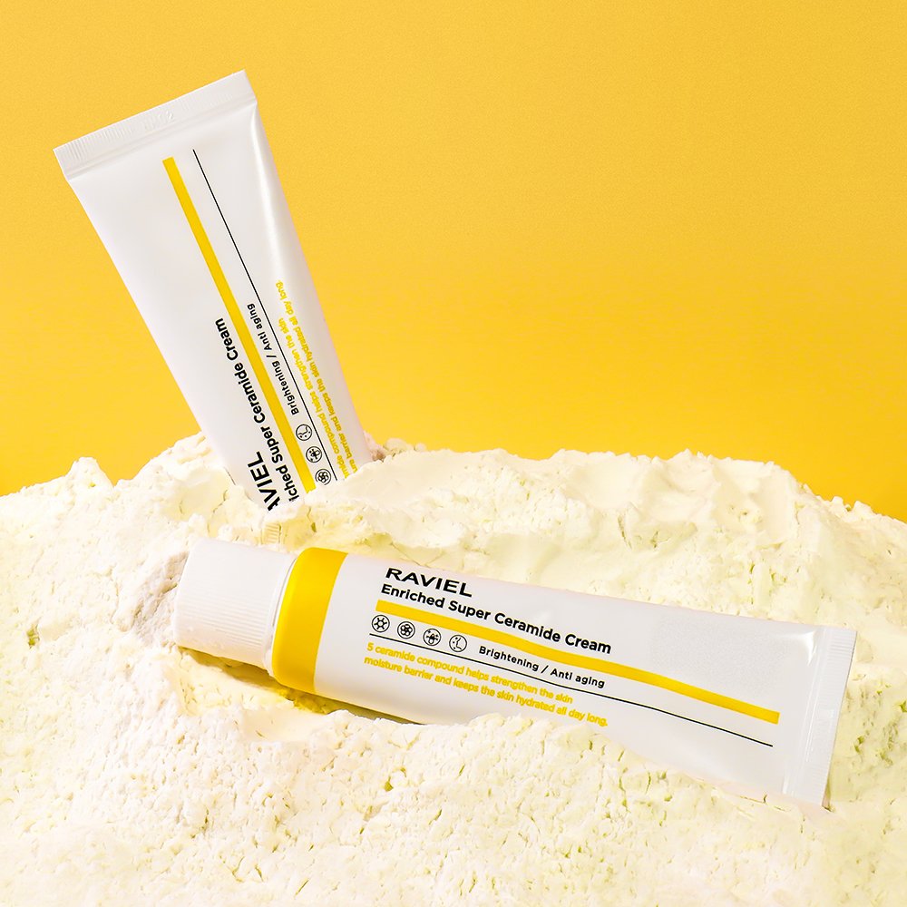 RAVIEL Enriched Super Ceramide Cream Moisturizing and Nourishing Soothing Effect Face cream Beauty products face care