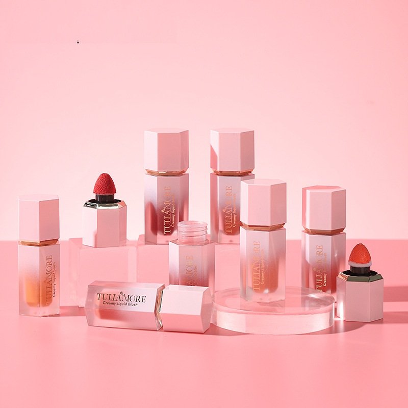 Cream Liquid Blush Bulk High Pigment Rosy Expanding Color Eyeshadow Repair Sun Red Female Facial Rouge Water