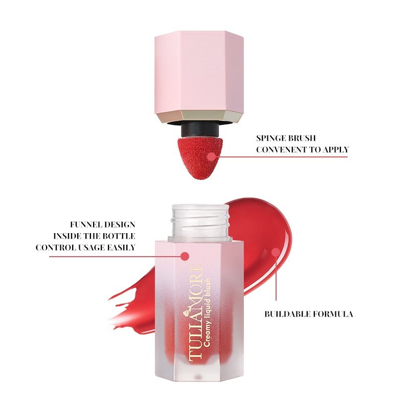 Cream Liquid Blush Bulk High Pigment Rosy Expanding Color Eyeshadow Repair Sun Red Female Facial Rouge Water