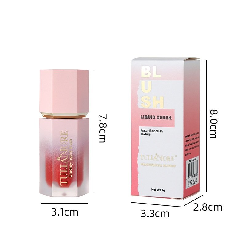 Cream Liquid Blush Bulk High Pigment Rosy Expanding Color Eyeshadow Repair Sun Red Female Facial Rouge Water