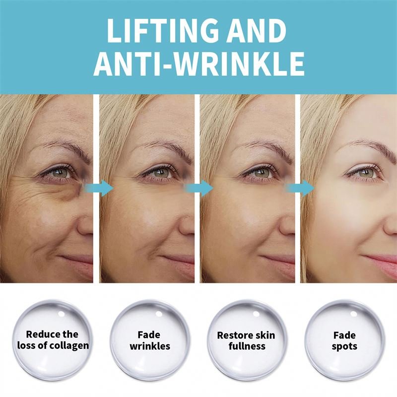 OUHOE Wholesale OEM 30g collagen boost life anti aging face cream wrinkle faint lines age spots removing facial cream