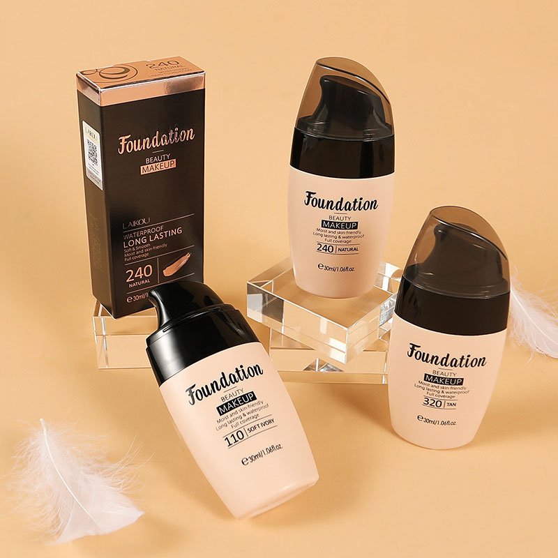 OEM Custom Natural Makeup Liquid Foundation Oil Control BB Cream Long Lasting Brightening Beauty Makeup Whitening Face Cream
