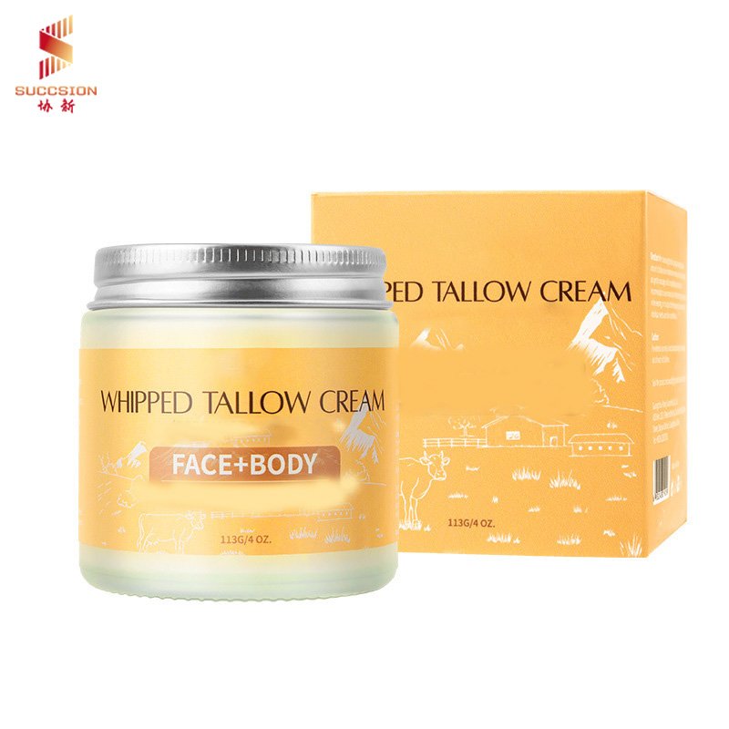 60g customize logo organic Ingredients Tallow Blam hydrating skin care moisturizing body and face cream