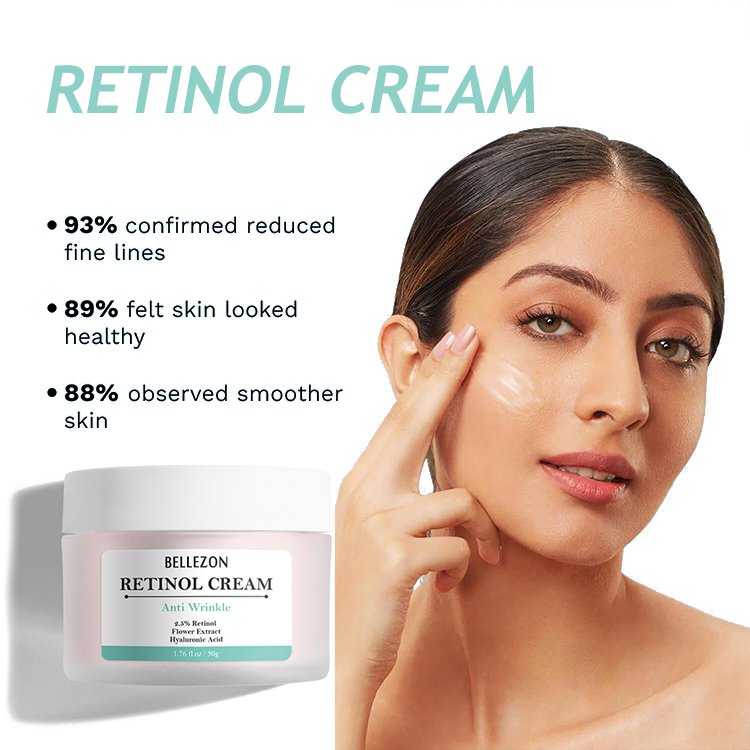 Wholesale Retinol Face Cream Anti-Aging Firming Moisturizing Reduce Fine Lines Retinol Cream