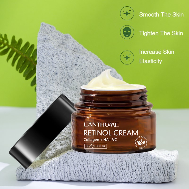 OEM Retinol Moisturizer Face Cream Hyaluronic Acid Anti Aging Remove Wrinkle Vitamin E Cream