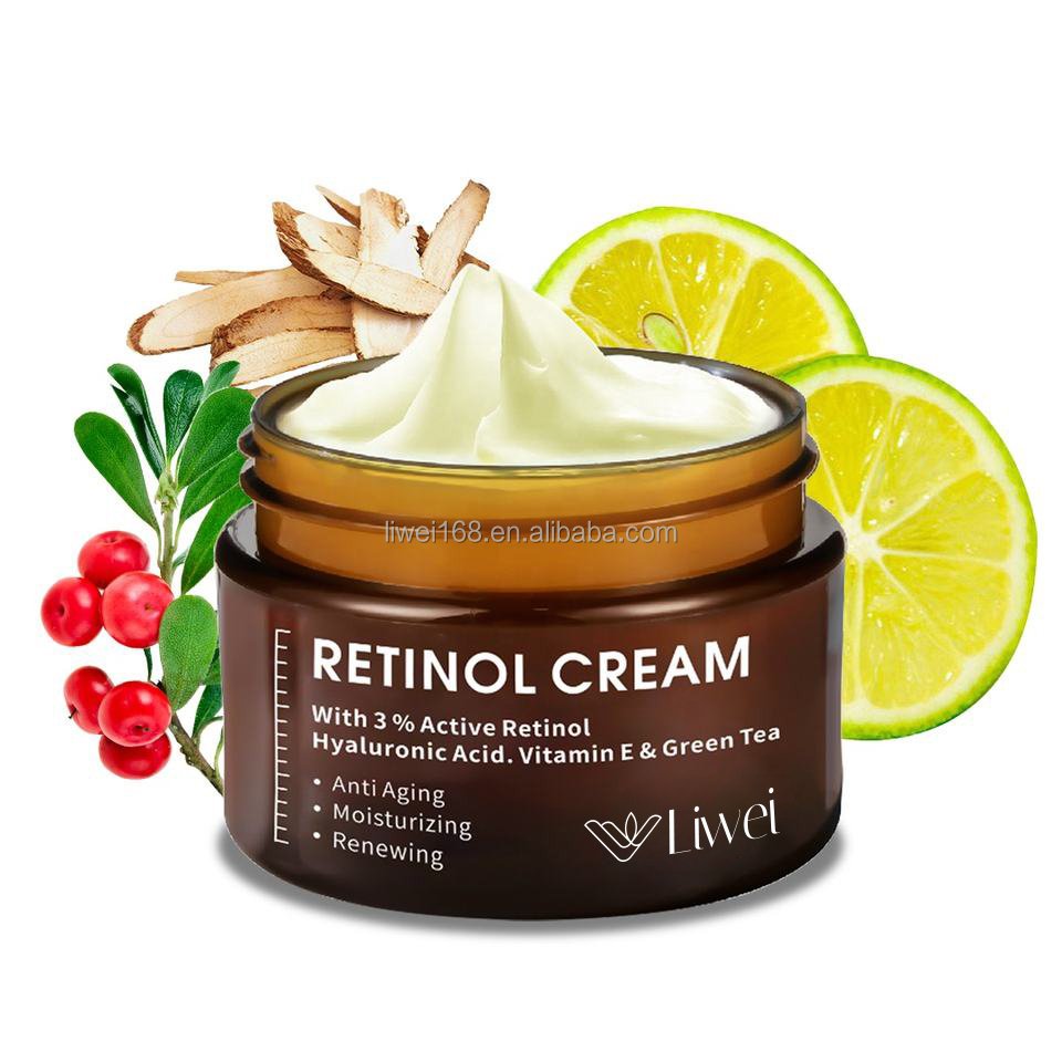 GMP Hyaluronic Acid Wholesale Retinol Face Cream & Lotion Professional Facial Cream Magic Face Care Products for Unisex Adults