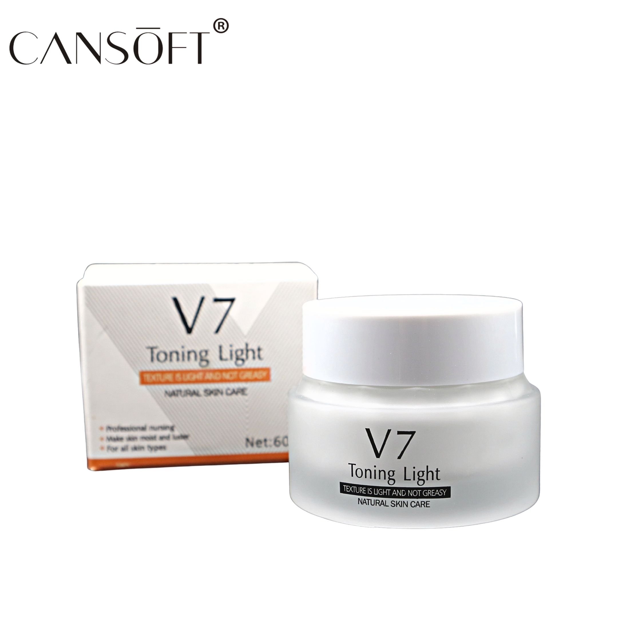 Wholesale Private Label OEM V7 Plain face Cream Whitening Brightening Moisturizing And Smooth Face Care Cream