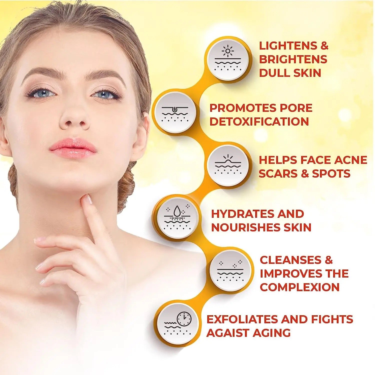 Private Label Turmeric Vitamin C Face Cream Skin Brightening Anti Aging Acne Facial Body Cream