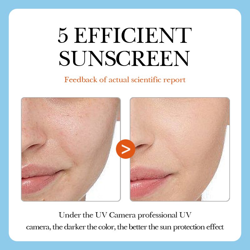 Wholesale Vitamin C Sunscreen SPF 60+++ Skin Whitening Face Cream & Lotion Sunscreen Spray Long Lasting Moisturizing Waterproof