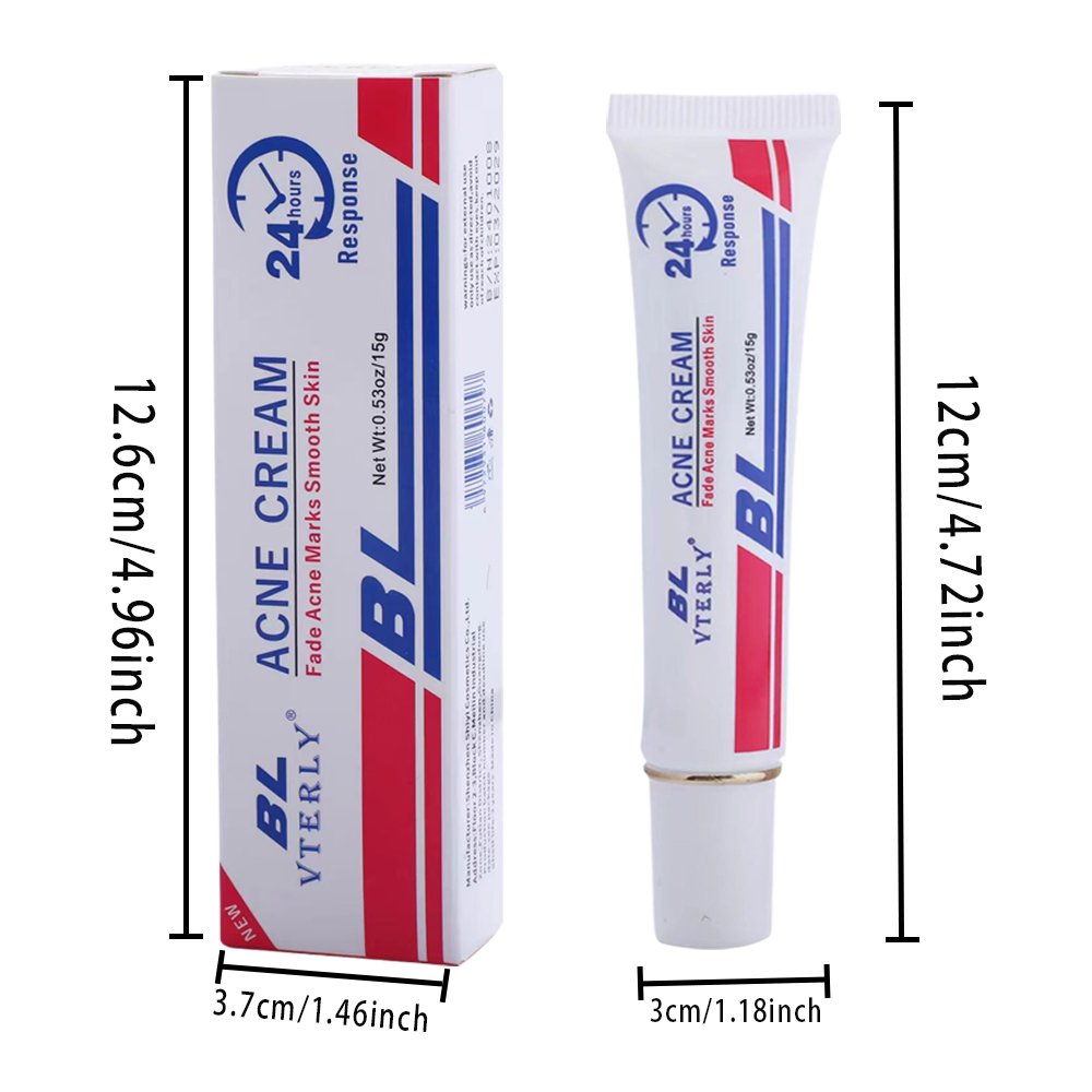 24 hours Effective Repair Acne Scar Pimples Removal Spot Treatment Fade Marks Tea Tree Oil Skin Care Acne Cream