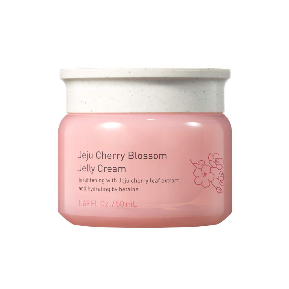 Customized Private Label Korean Skin Care Products Jeju Cherry Blossom Jelly Whitening Anti Aging Face Cream