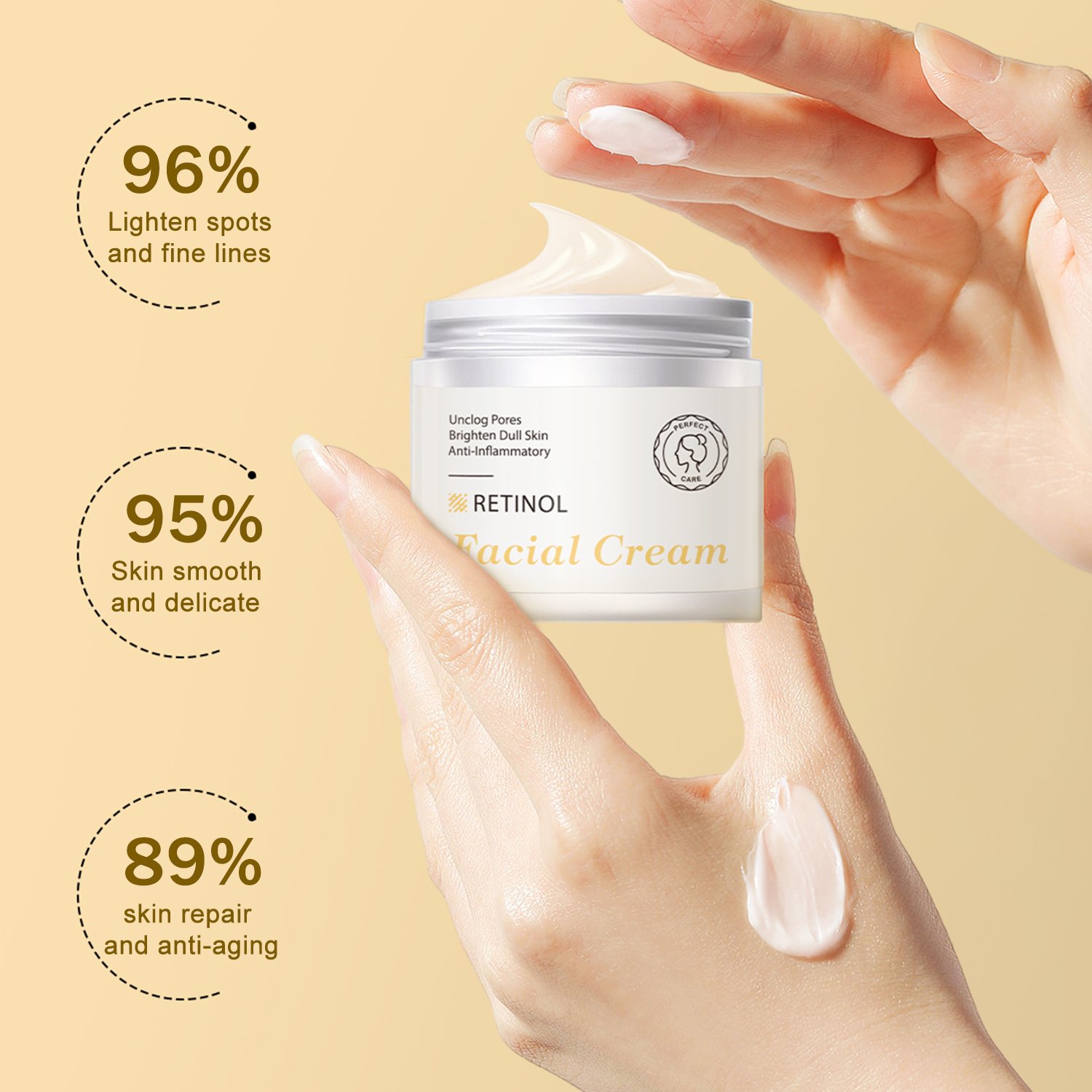 Wholesale Facial Day And Night Cream Brightening Dull Skin Anti-Inflammatory Retionl Face Cream & Lotion