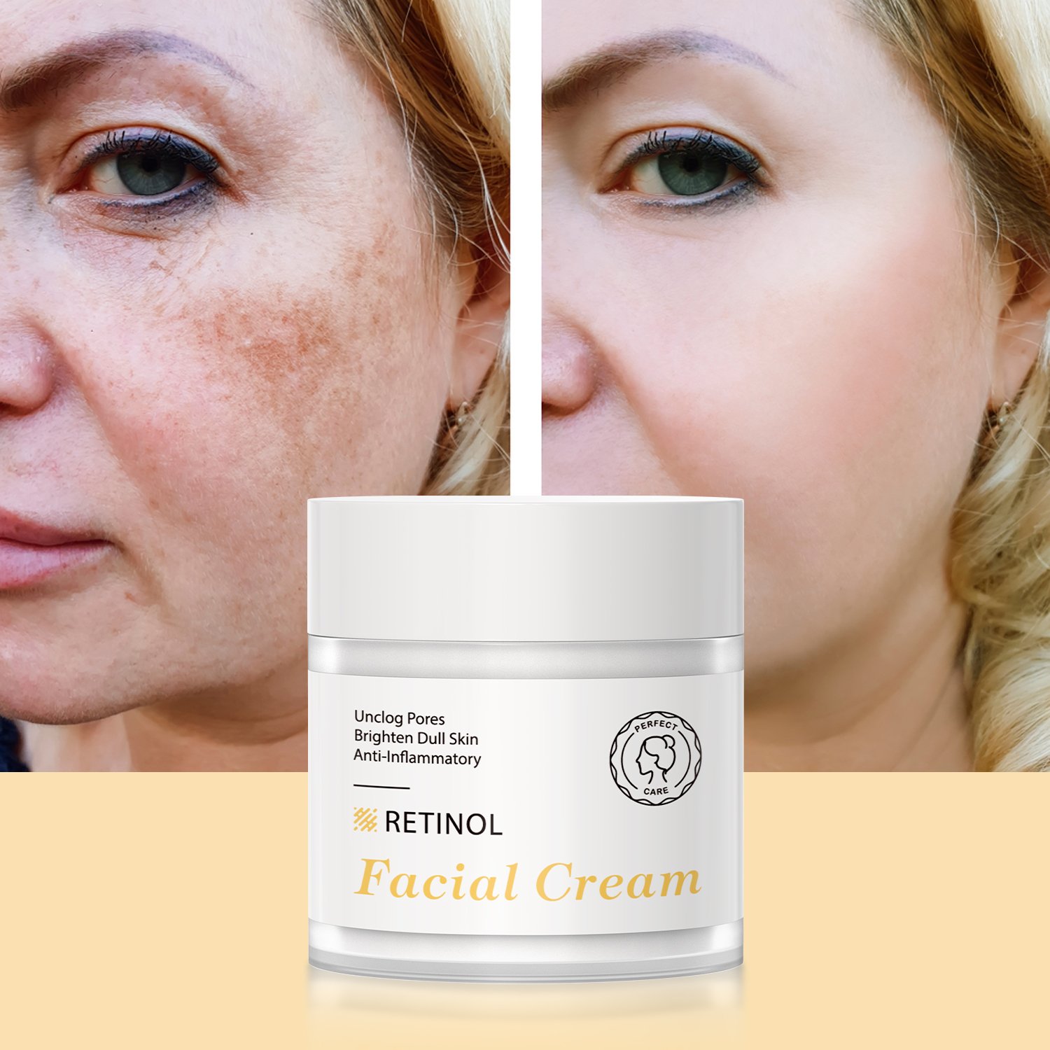Wholesale Facial Day And Night Cream Brightening Dull Skin Anti-Inflammatory Retionl Face Cream & Lotion