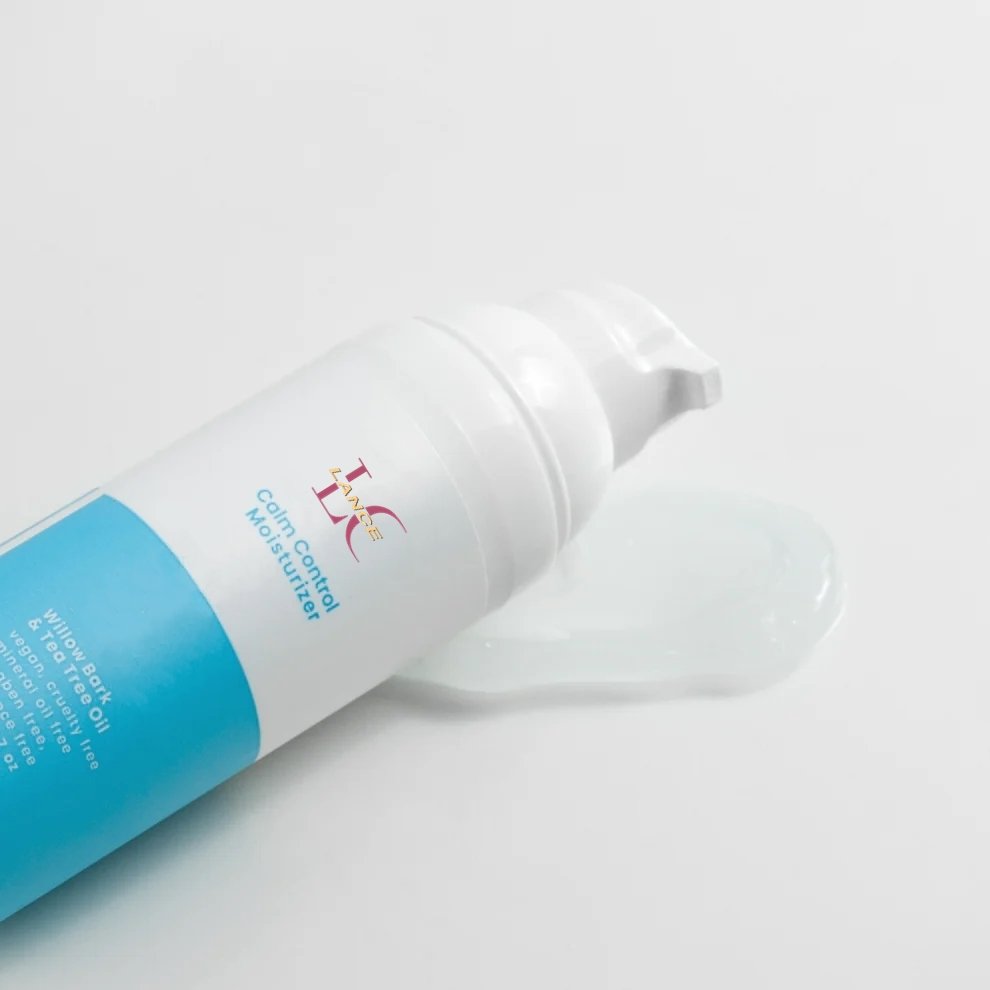 Lance Calm Control Moisturizer Private Label Organic Clarify Reduces Blemishes Helps Prevent Breakouts Anti Acne Face Cream
