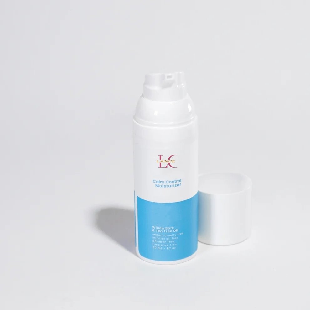 Lance Calm Control Moisturizer Private Label Organic Clarify Reduces Blemishes Helps Prevent Breakouts Anti Acne Face Cream