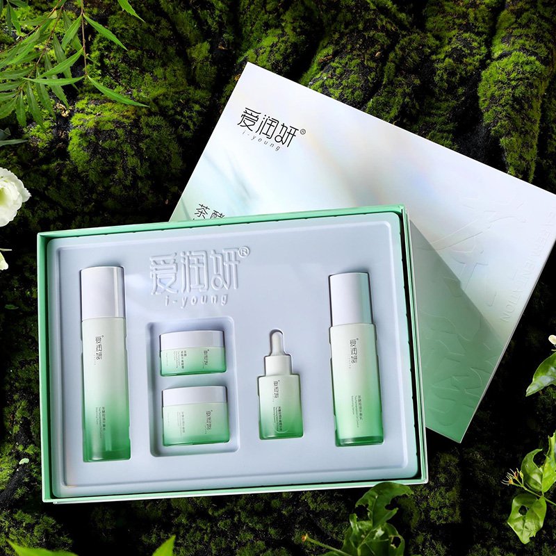 Custom Logo 50ml Firming Lifting Anti Aging Anti Wrinkle Moisturizing Tea Fermentation Oil Control Balancing Women Face Cream