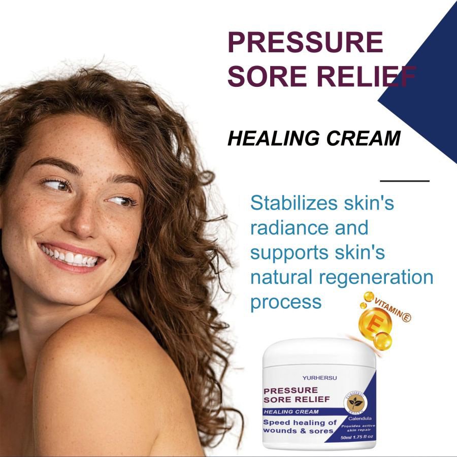 PRESSURE SORE RELIEF HEALING CREAM 50mL Facial Cream Moisturizer Relieve Redness Repair Skin Barrier Reapring Face Cream