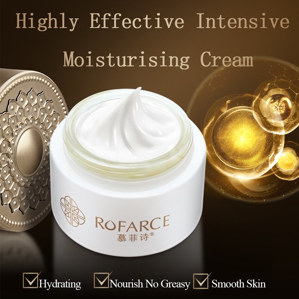 Skincare Collagen Facial Moisturizer Hydrating Face Lotion Anti Aging Anti-Wrinkle Night Face Cream with Hyaluronic Acid