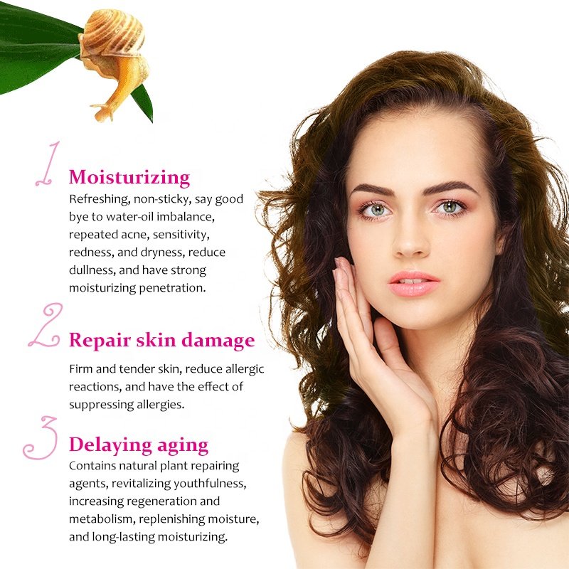 EJW snail facial cream lightening whitening face cream anti wrinkle beauty face cream