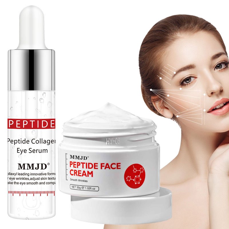 Hot Sale Skin Care Whitening Face Cream & Eye Serum Set Anti Aging Brightening Face Skin Care Set