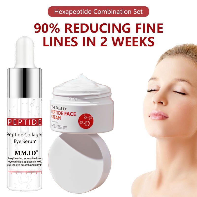 Hot Sale Skin Care Whitening Face Cream & Eye Serum Set Anti Aging Brightening Face Skin Care Set