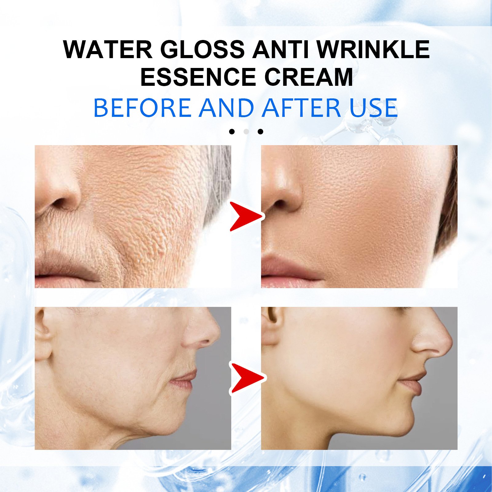 Korean Face Cream & Lotion (New) Lighten Wrinkles Anti-Wrinkleresisting Skin Relaxation Face Serum