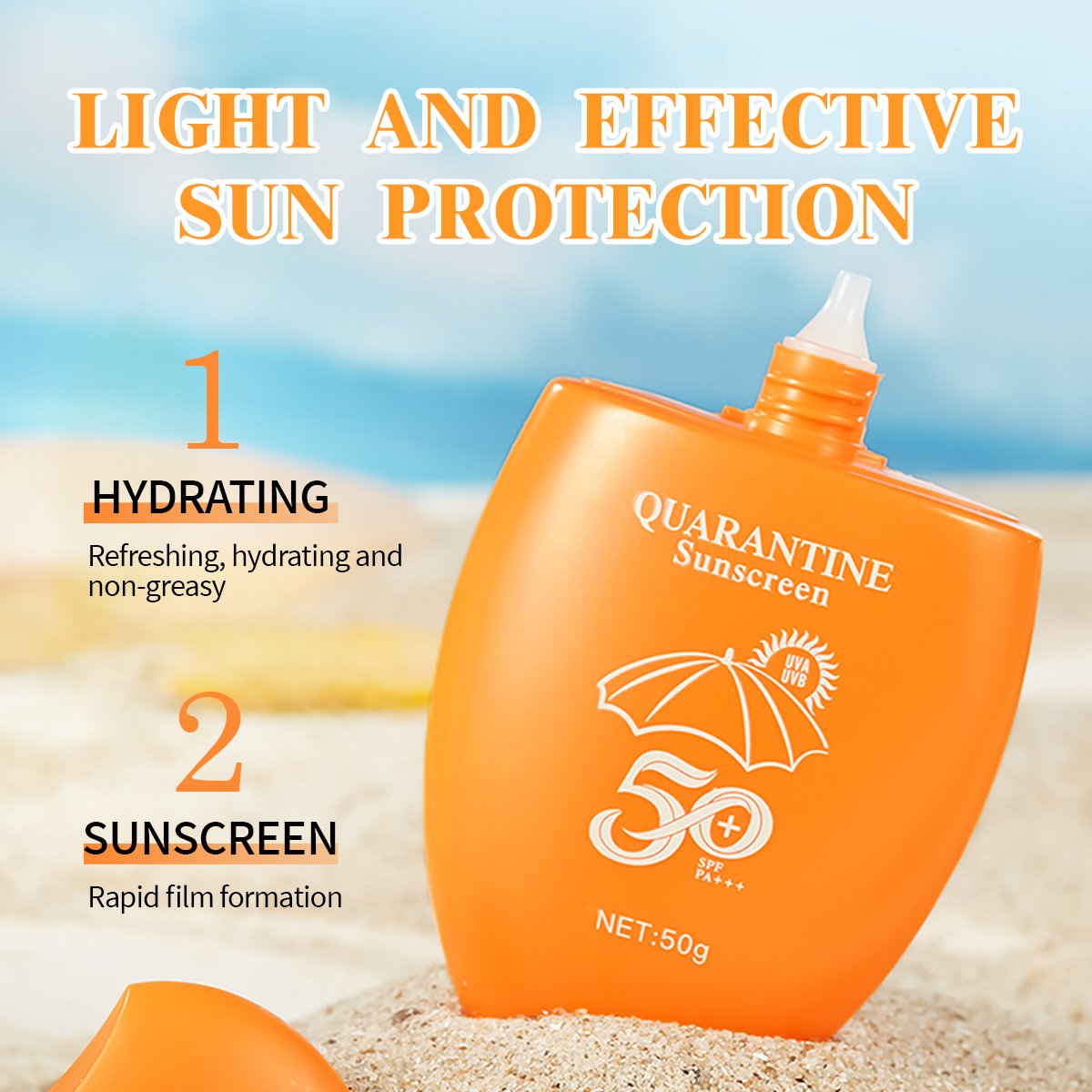 Cross-border Fangbao FORMBO genuine long-lasting facial milk SPF50 UV isolation face cream cosmetic factory trade wholesale.