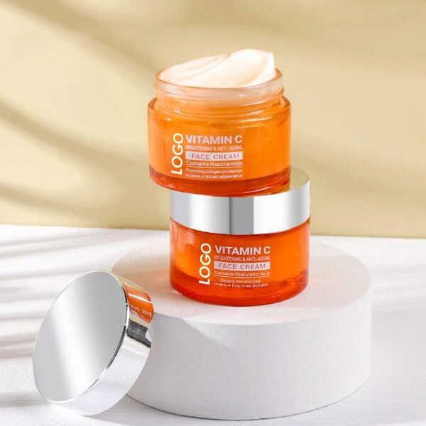 Deep moisturize and nourish the skin reduce wrinkles firm even skin tone repair and smooth skin vitamin C face cream
