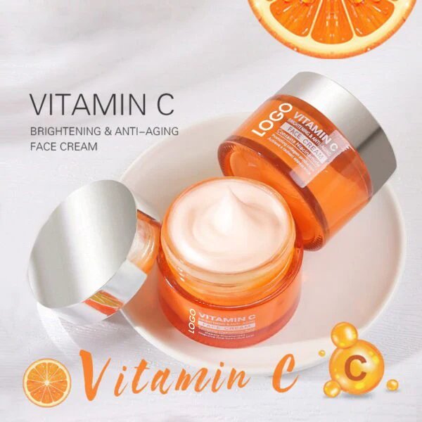 Deep moisturize and nourish the skin reduce wrinkles firm even skin tone repair and smooth skin vitamin C face cream