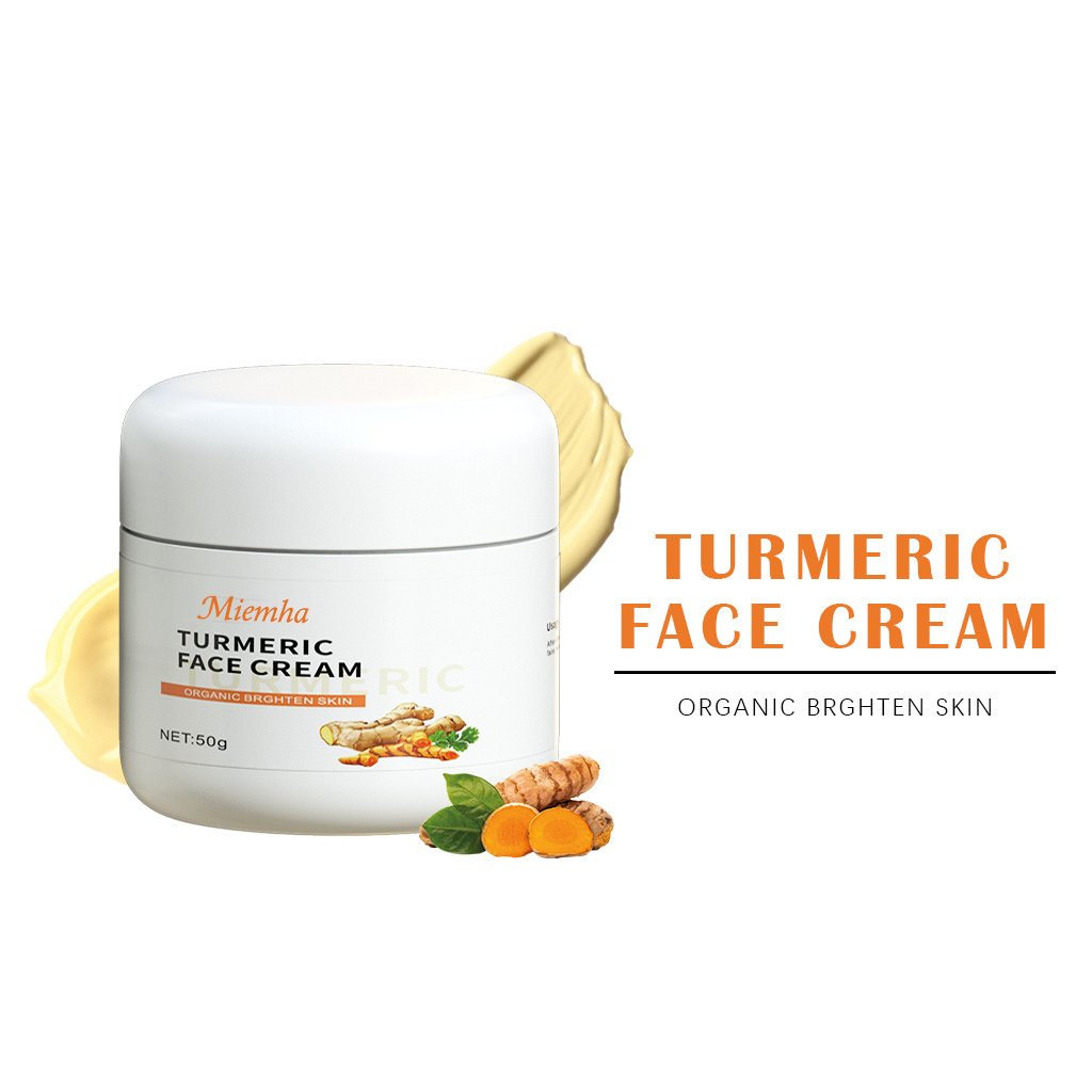Wholesale Acne Treatment Moisturizer Facial Turmeric Lotion Skincare Whitening Dark Spot Removal Turmeric Face Cream