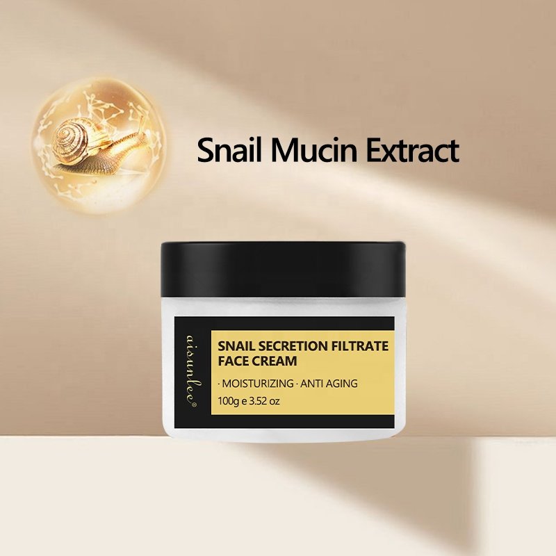 Korean Snail Secretion Filtrate Face Cream Soothe Shrink Pore Hydrate Moisturizing Anti Aging Anti Wrinkle Face Cream
