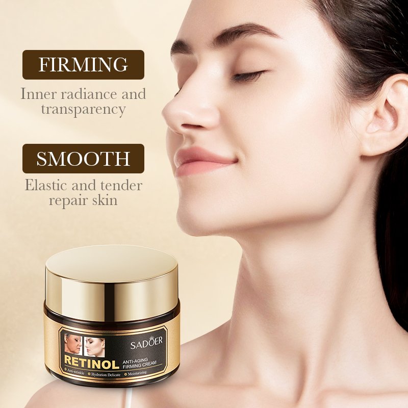 SADOER Natural Organic Retinol face cream Face collagen Cream Moisturizing Retinol Anti Wrinkle Cream