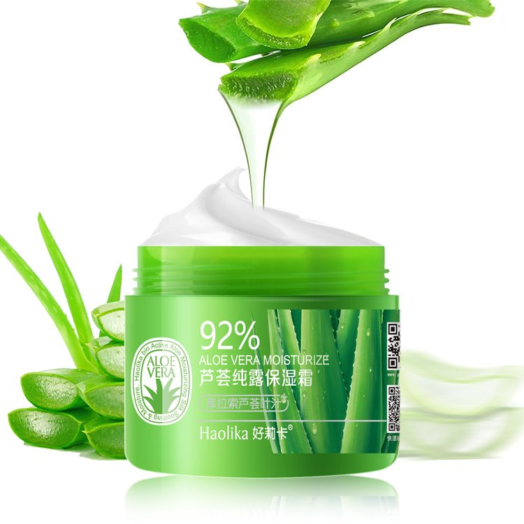 Hot Sale vit vitamin e moisturizing hyaluronic aloe vera face cream