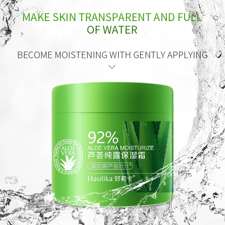 Hot Sale vit vitamin e moisturizing hyaluronic aloe vera face cream