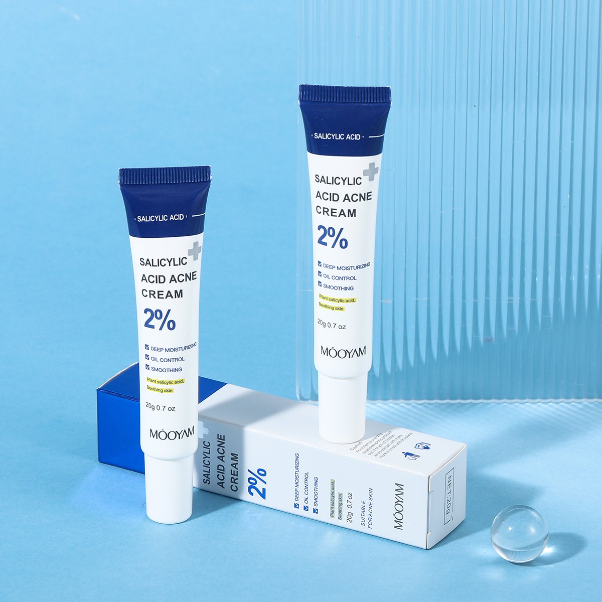 Private Label Acne Breaking Cream Anti Acne Salicylic Acid Acne Scar Removal Treatment Skin Care Face Cream
