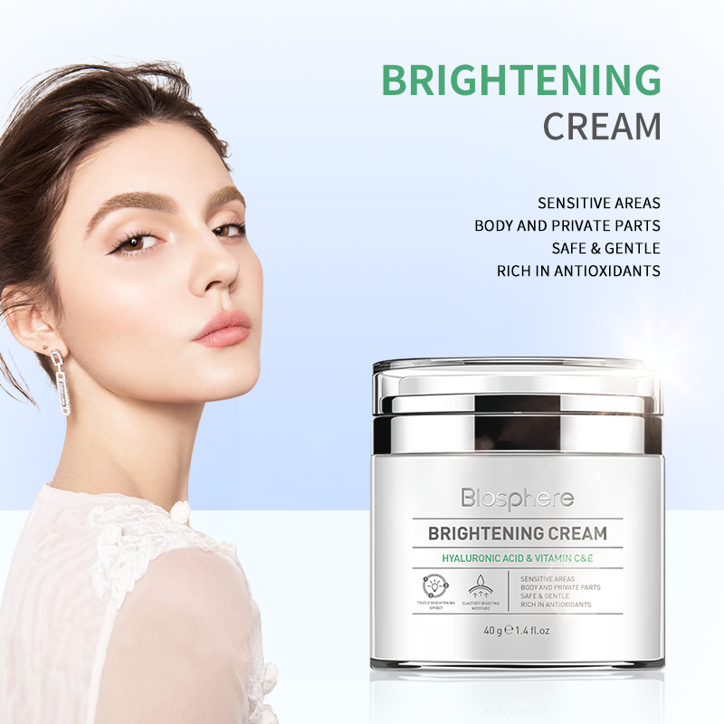 Biosphere Vitamin C Even Tone Skin Body Private Parts Black Skin Fast Whitening Set Blondelight Bleaching Brighten Face Cream